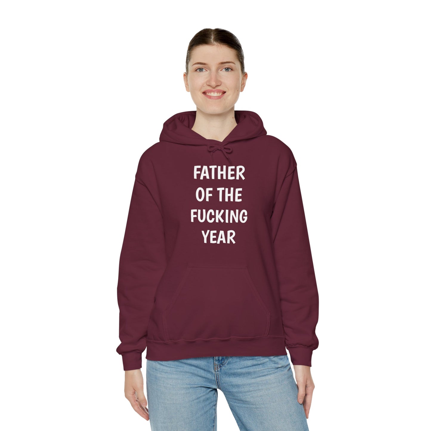 Father of the Year Hoodie - SatireMerch