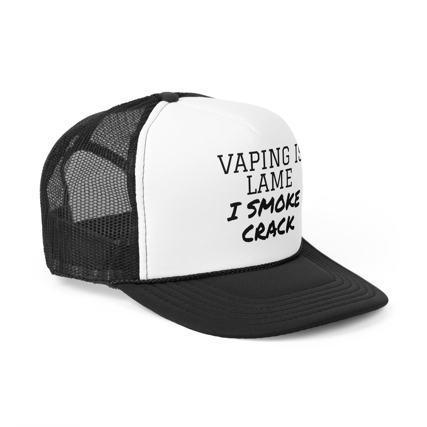 Vaping is Lame Trucker Cap - SatireMerch