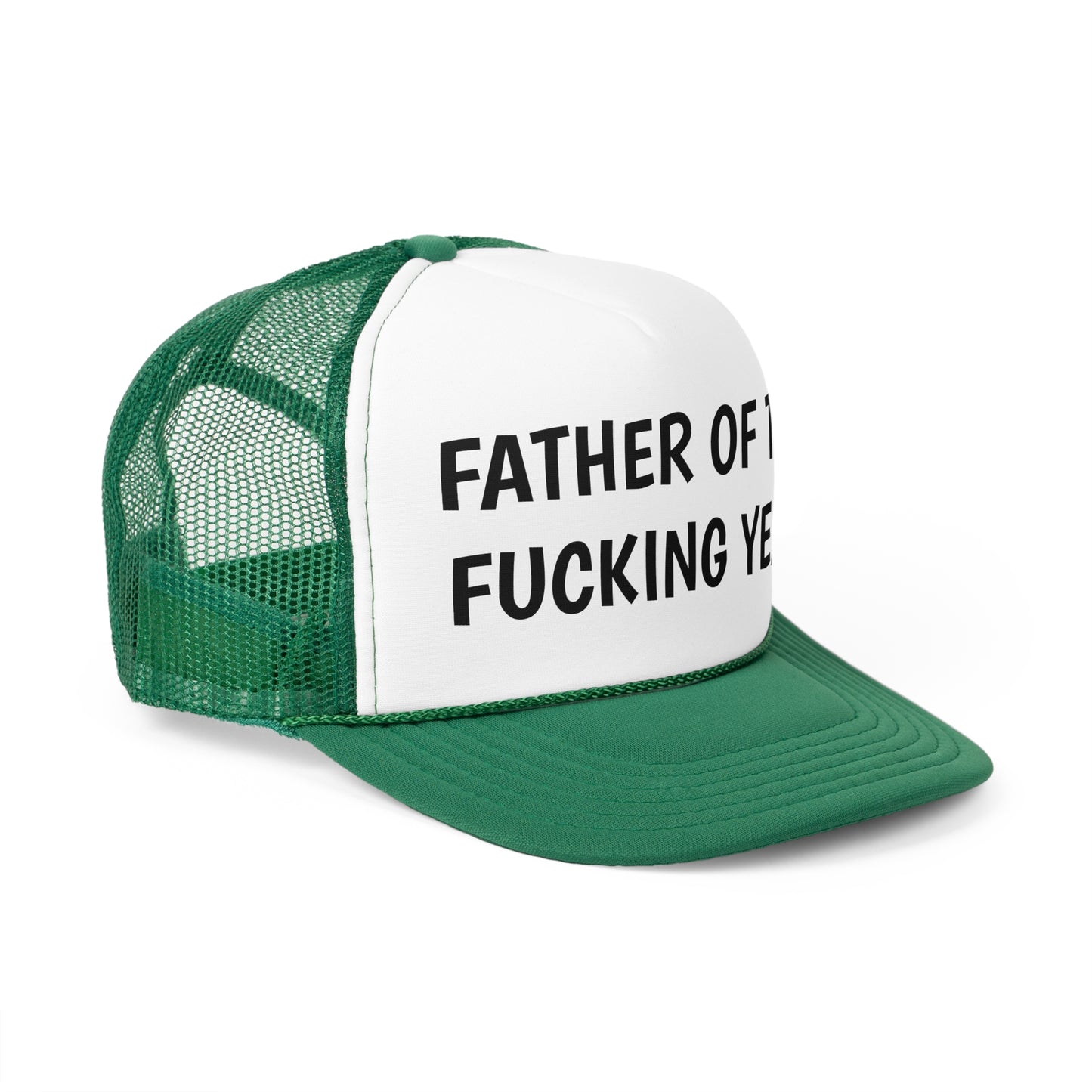 Father of the Year Trucker Cap - SatireMerch