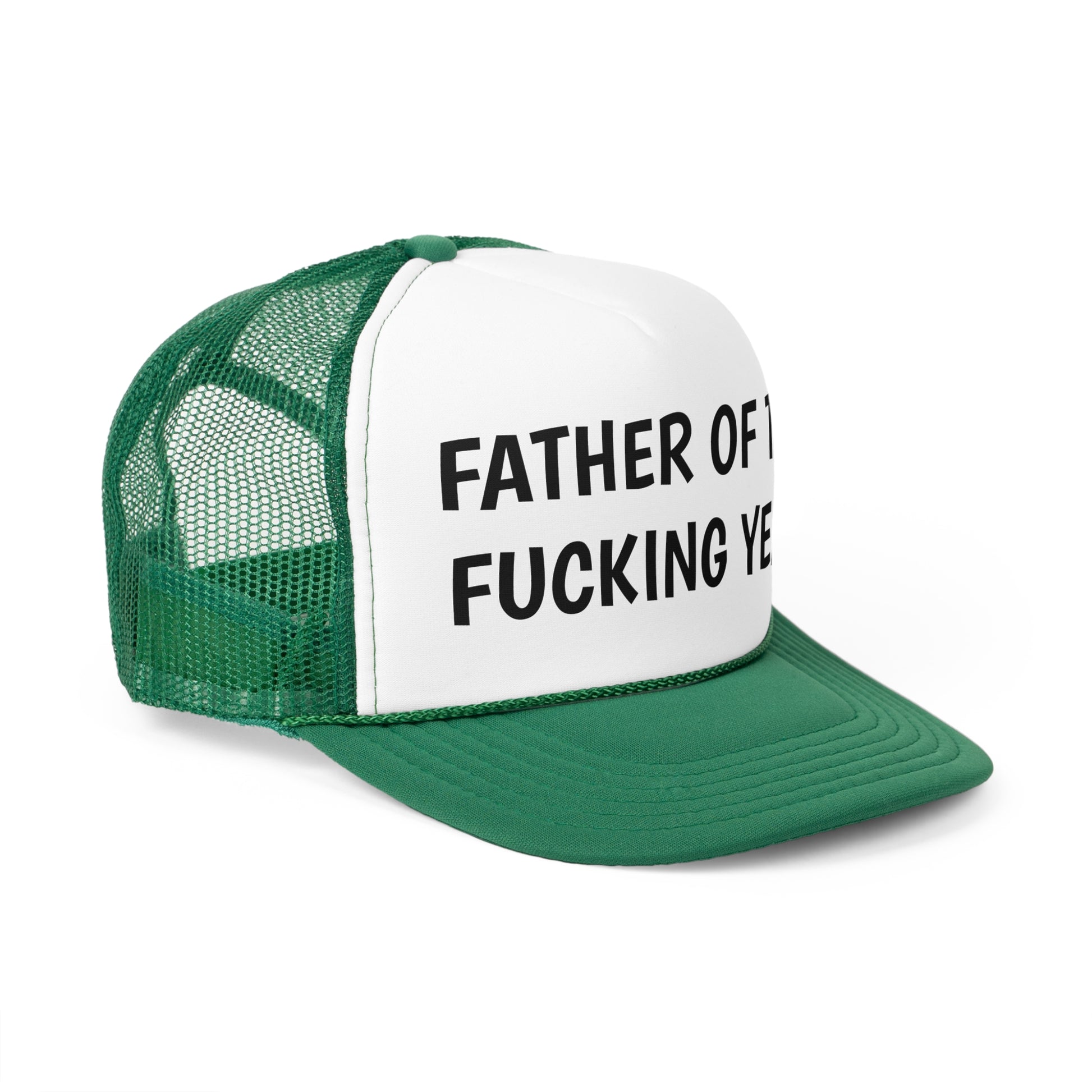 Father of the Year Trucker Cap - SatireMerch
