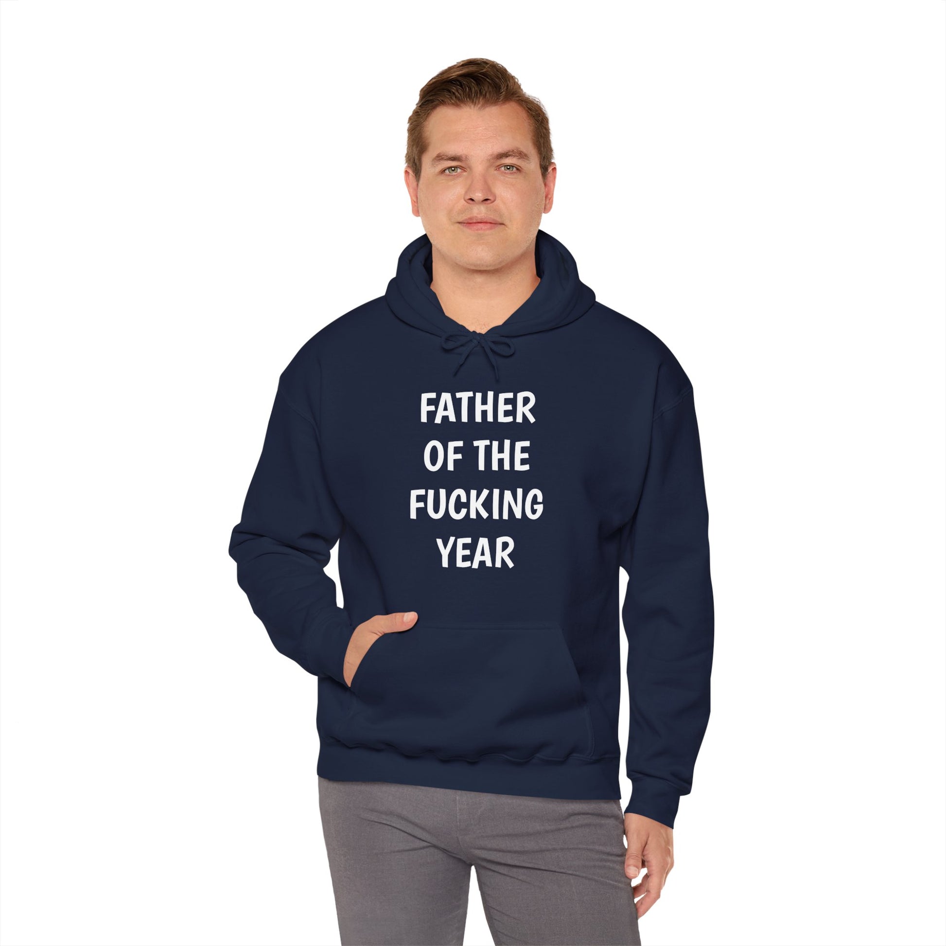 Father of the Year Hoodie - SatireMerch