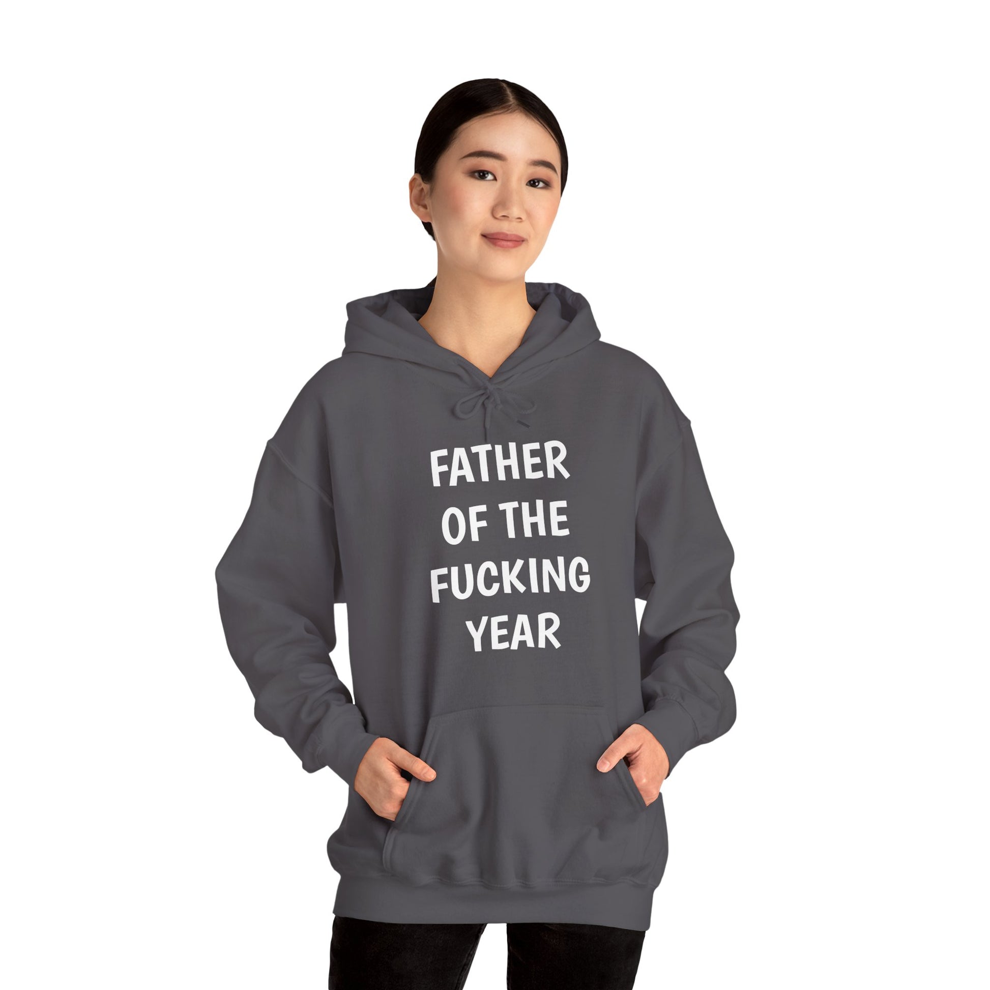 Father of the Year Hoodie - SatireMerch
