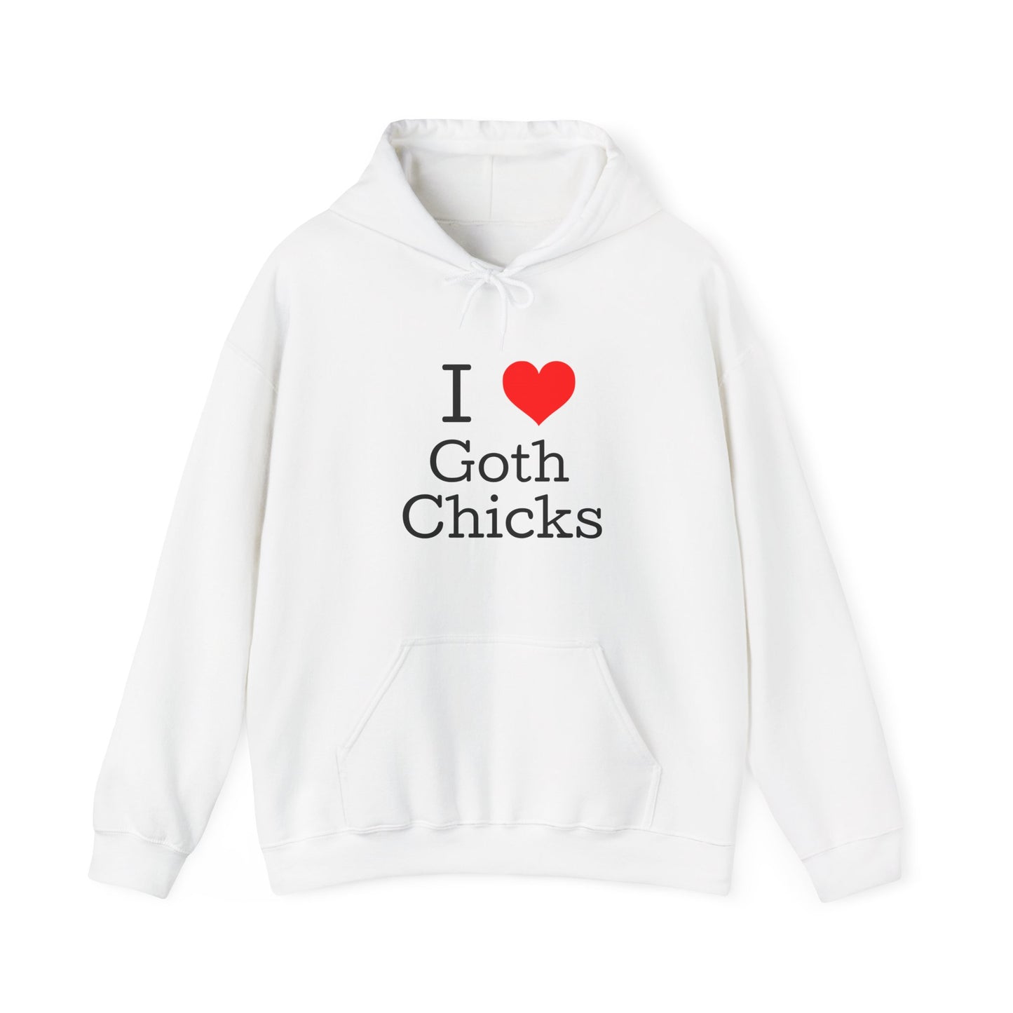 Goth Chick Hoodie - SatireMerch