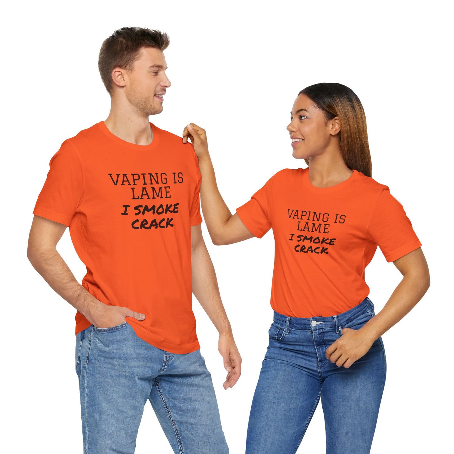 Vaping is Lame T-Shirt - SatireMerch