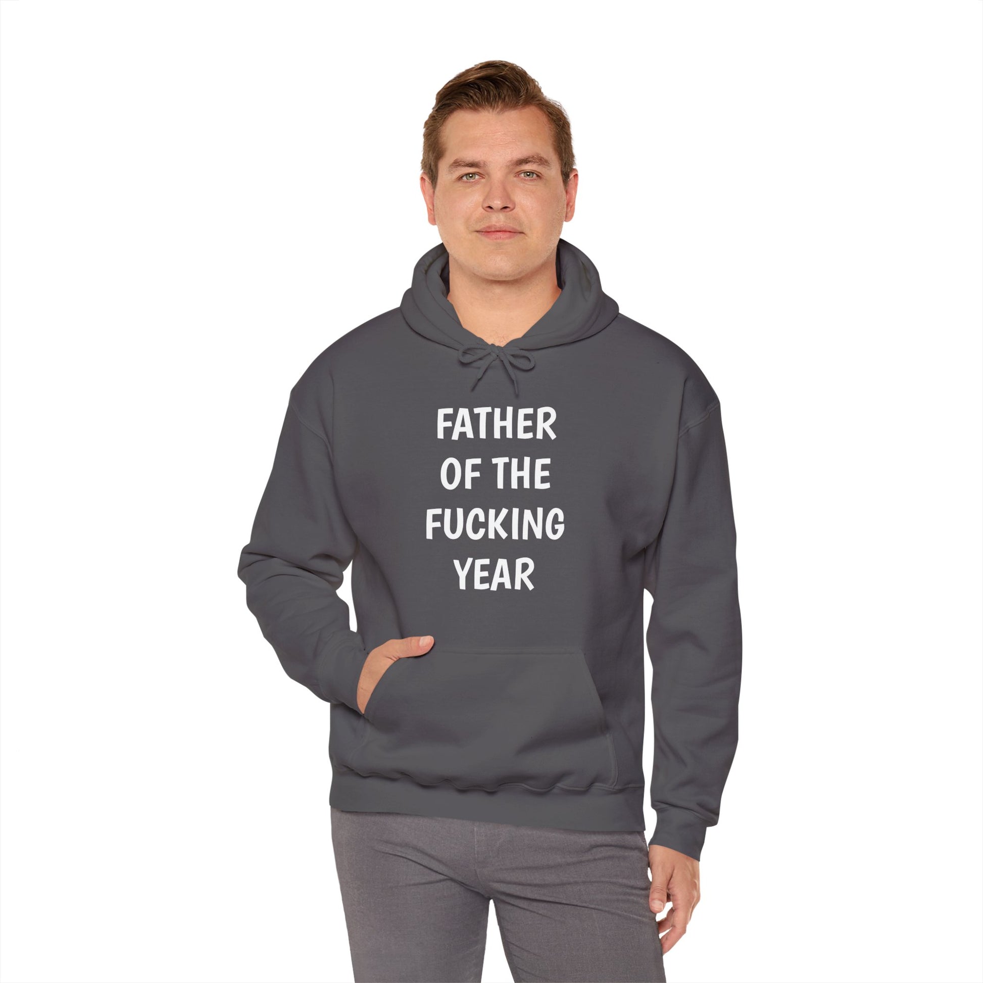 Father of the Year Hoodie - SatireMerch