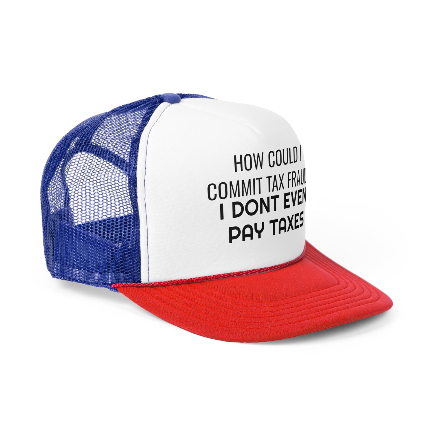 Tax Fraud Trucker Cap - SatireMerch