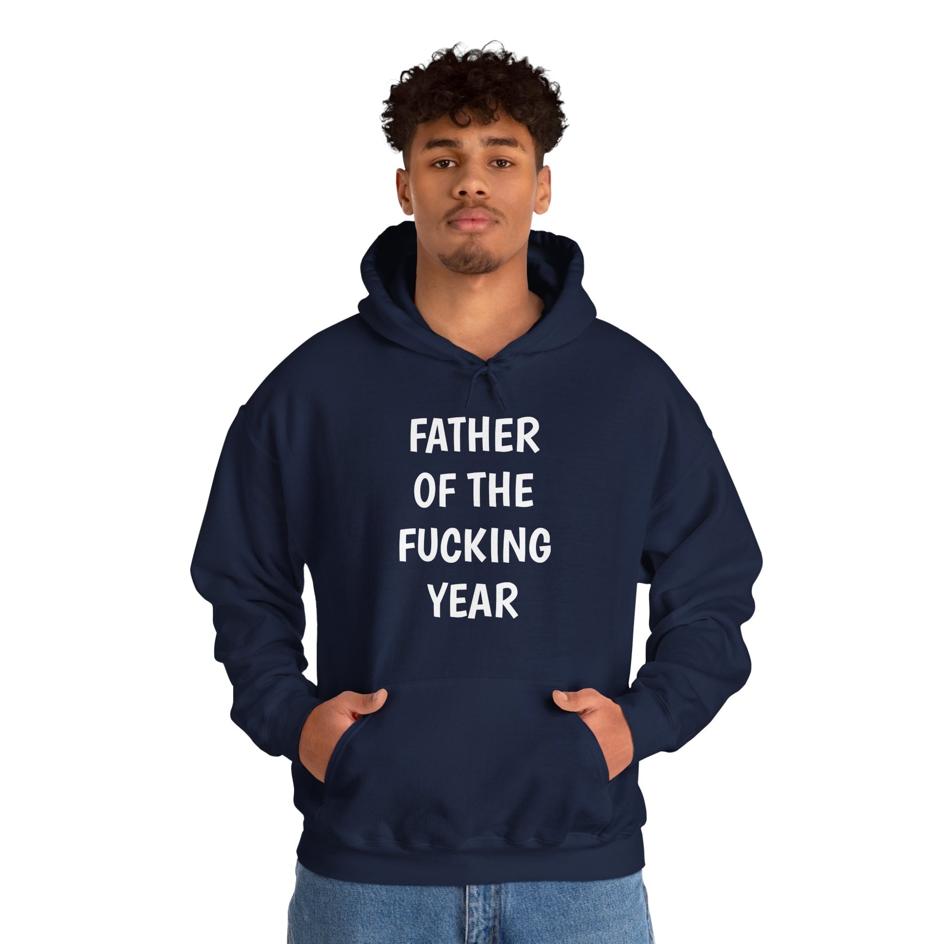 Father of the Year Hoodie - SatireMerch