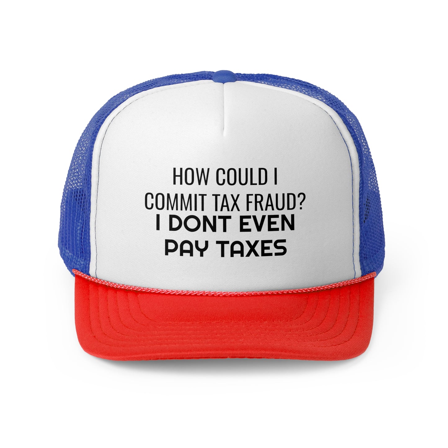 Tax Fraud Trucker Cap - SatireMerch