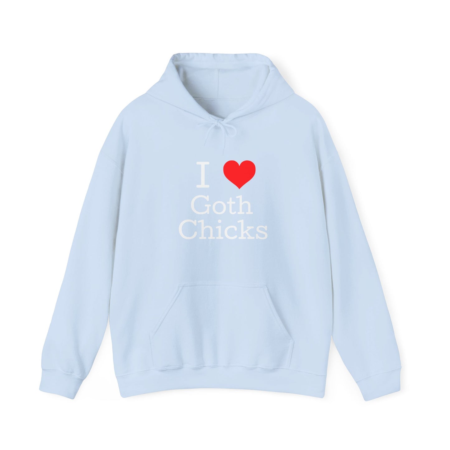 Goth Chick Hoodie - SatireMerch