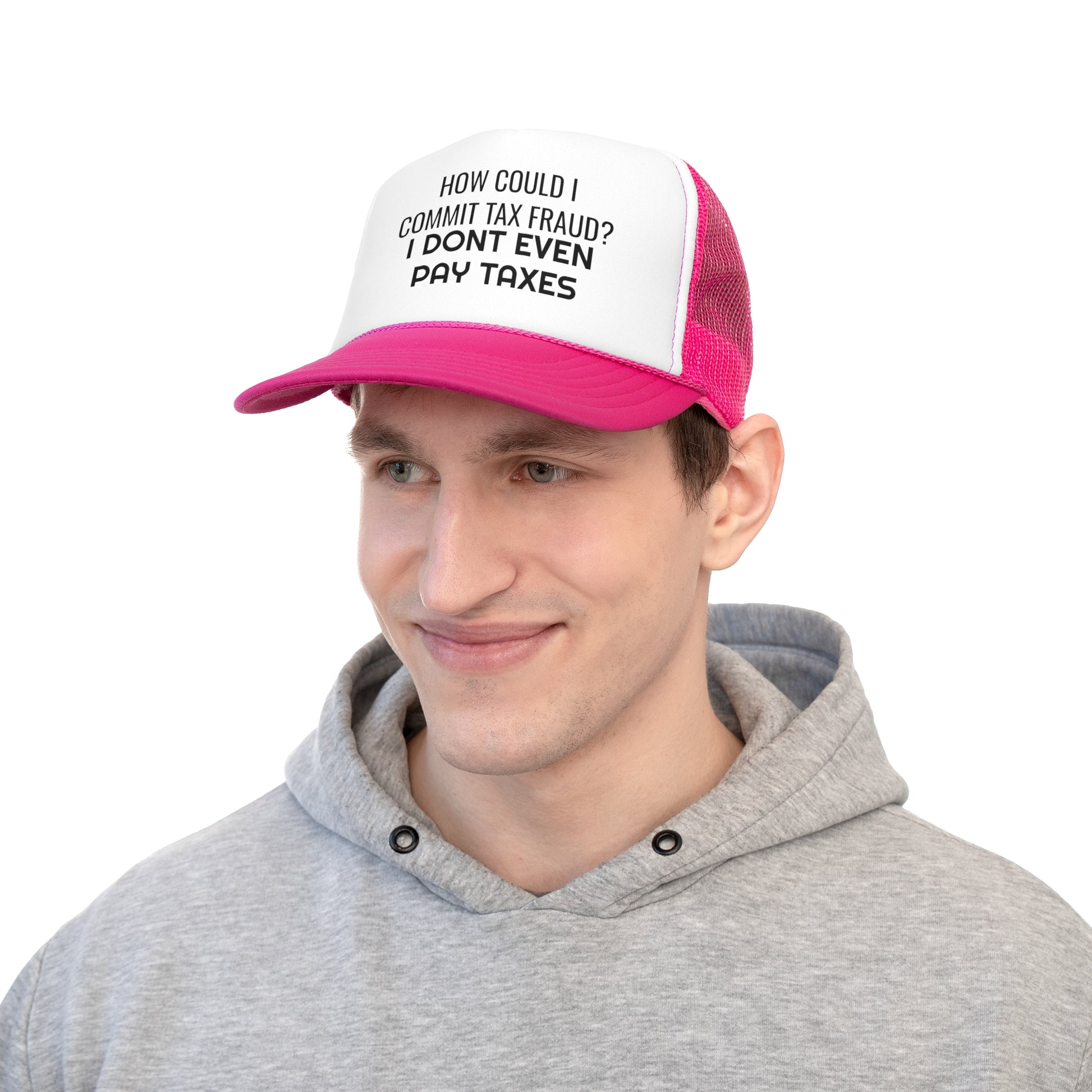 Tax Fraud Trucker Cap - SatireMerch