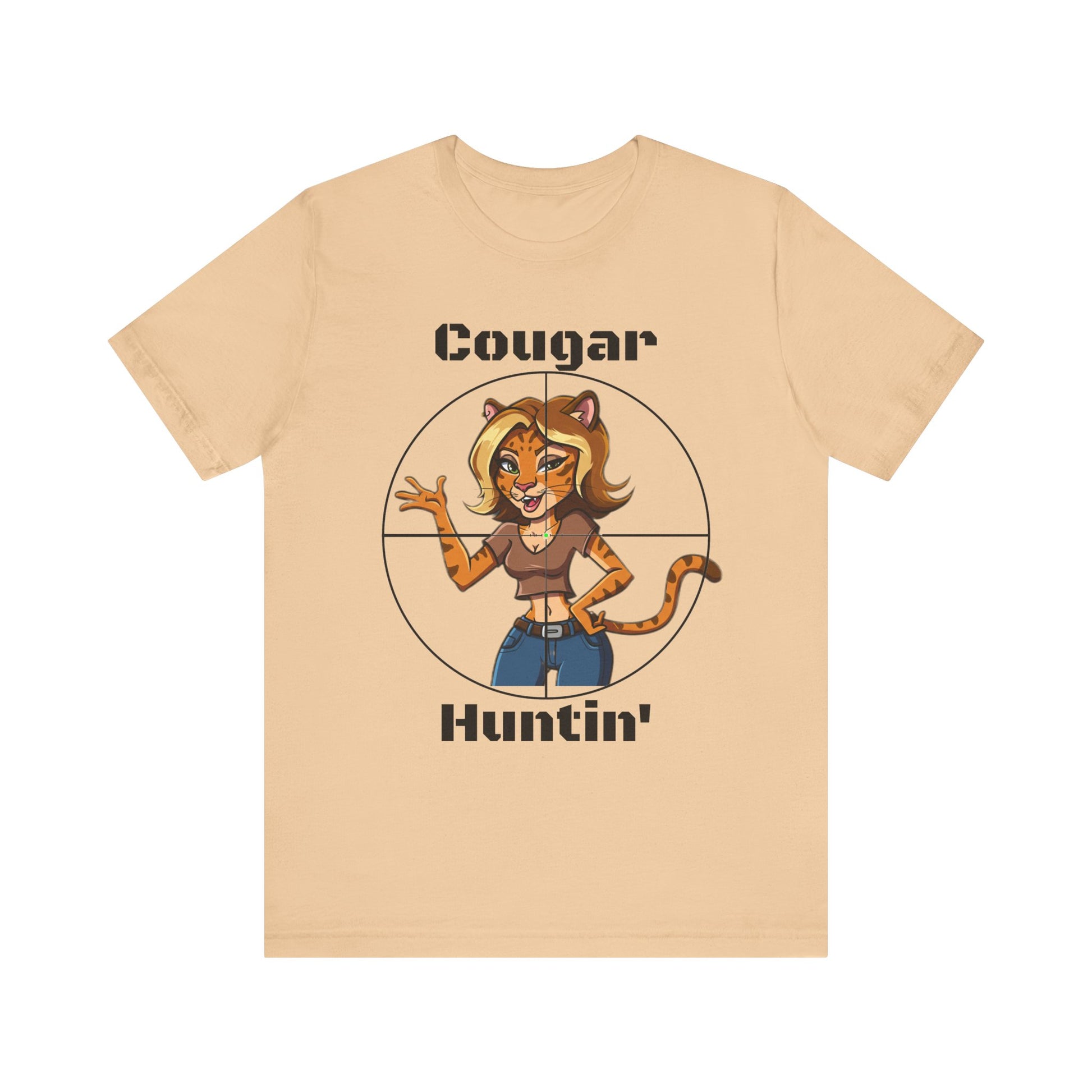 Cougar Hunting T-Shirt - SatireMerch